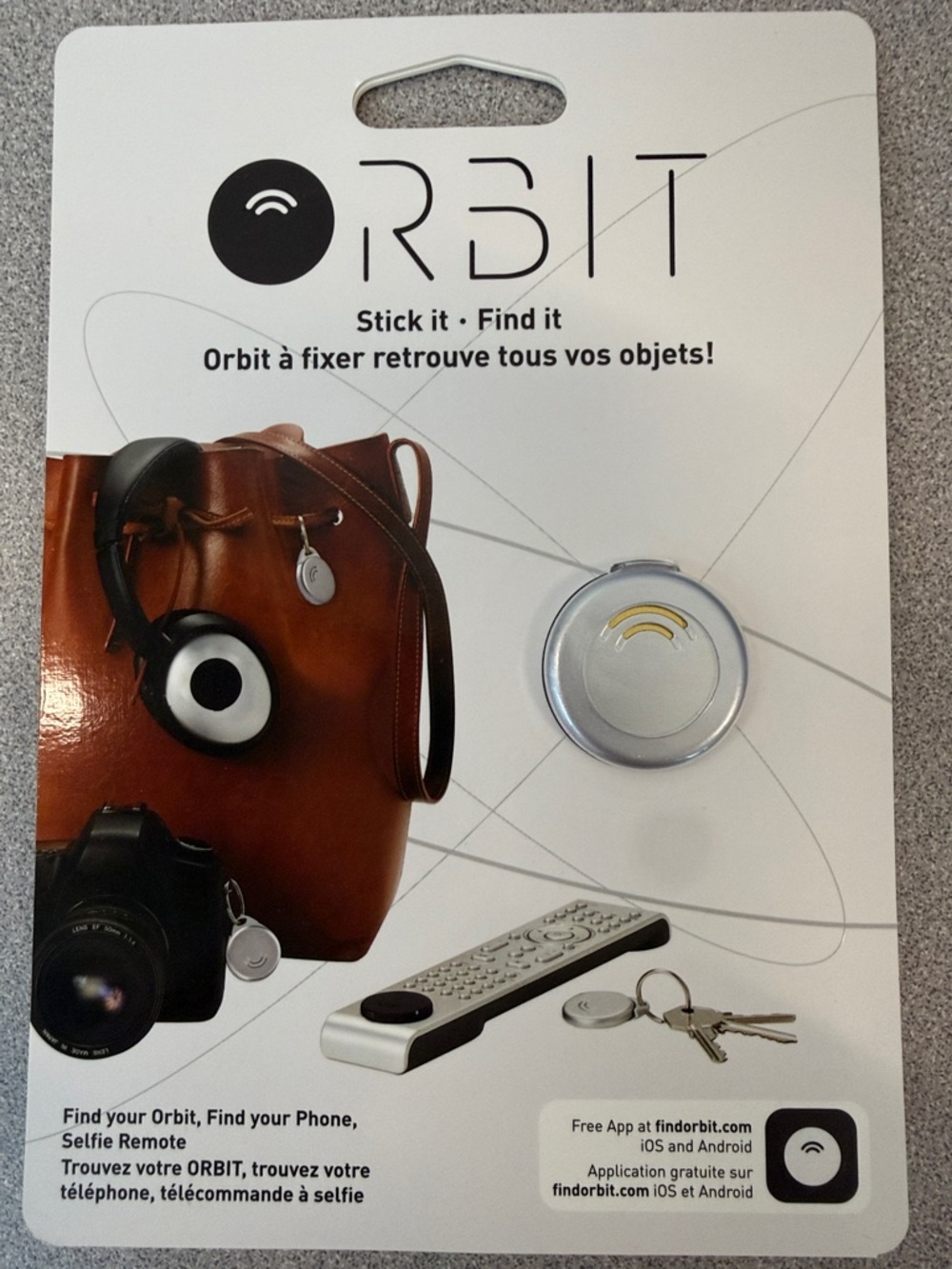 Orbit Bluetooth Key Finder Tracker – New